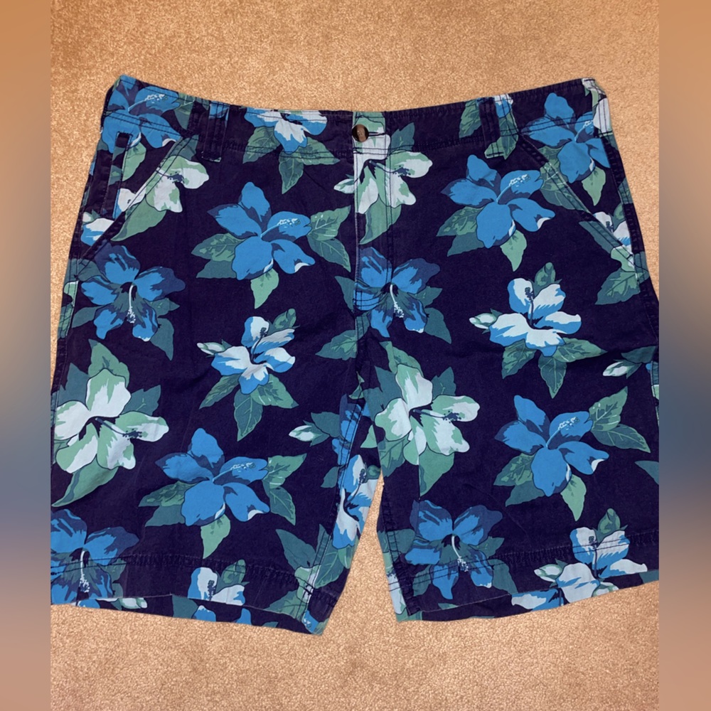 Men’s floral blue summer shorts Mossimo size 42